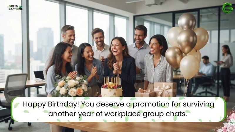 Birthday Wishes for Colleague Professional, Funny 