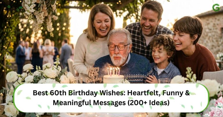 Best 60th Birthday Wishes Heartfelt, Funny & Meaningful Messages (200+ Ideas)