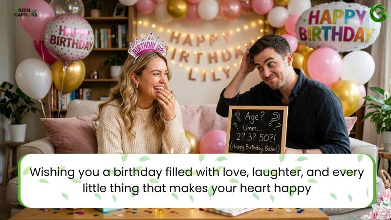 Happy Birthday Wishes for GF (Girlfriend) – Romantic, Cute, Heartfelt & Sweet Messages 2026