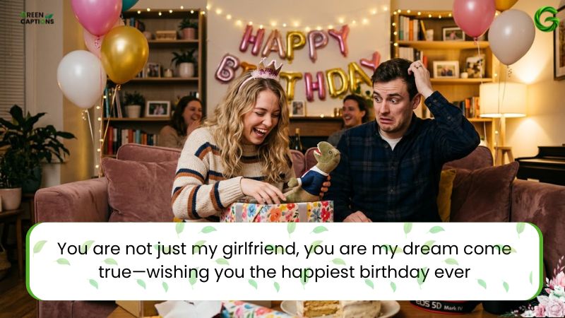 Happy Birthday Wishes for GF (Girlfriend) – Romantic, Cute, Heartfelt & Sweet Messages 2026
