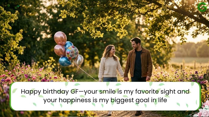 Happy Birthday Wishes for GF (Girlfriend) – Romantic, Cute, Heartfelt & Sweet Messages 2026