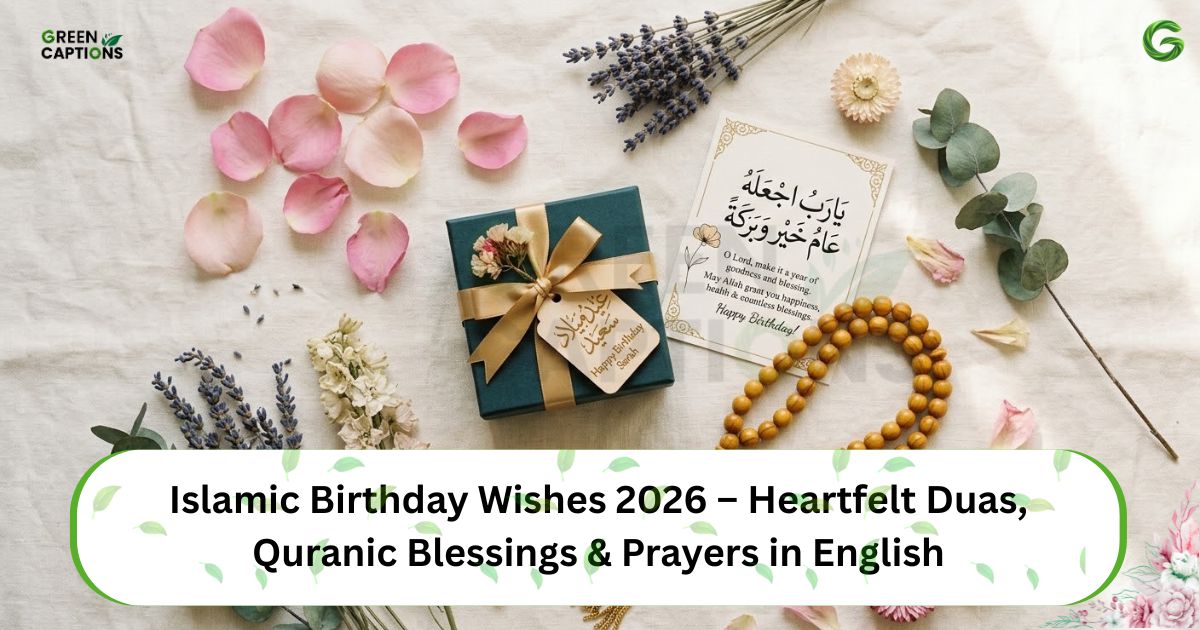 Islamic Birthday Wishes 2026 – Heartfelt Duas, Quranic Blessings & Prayers in English