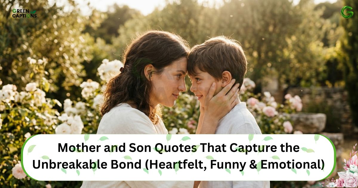 Mother and Son Quotes That Capture the Unbreakable Bond (Heartfelt, Funny & Emotional)