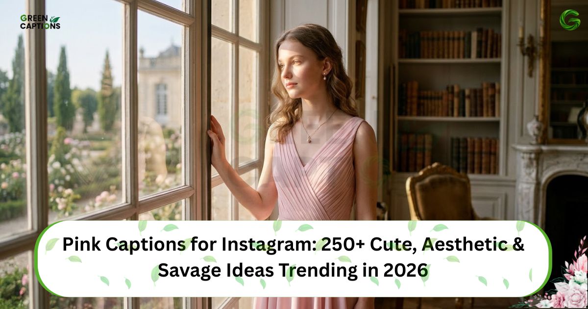 Pink Captions for Instagram 250+ Cute, Aesthetic & Savage Ideas Trending in 2026