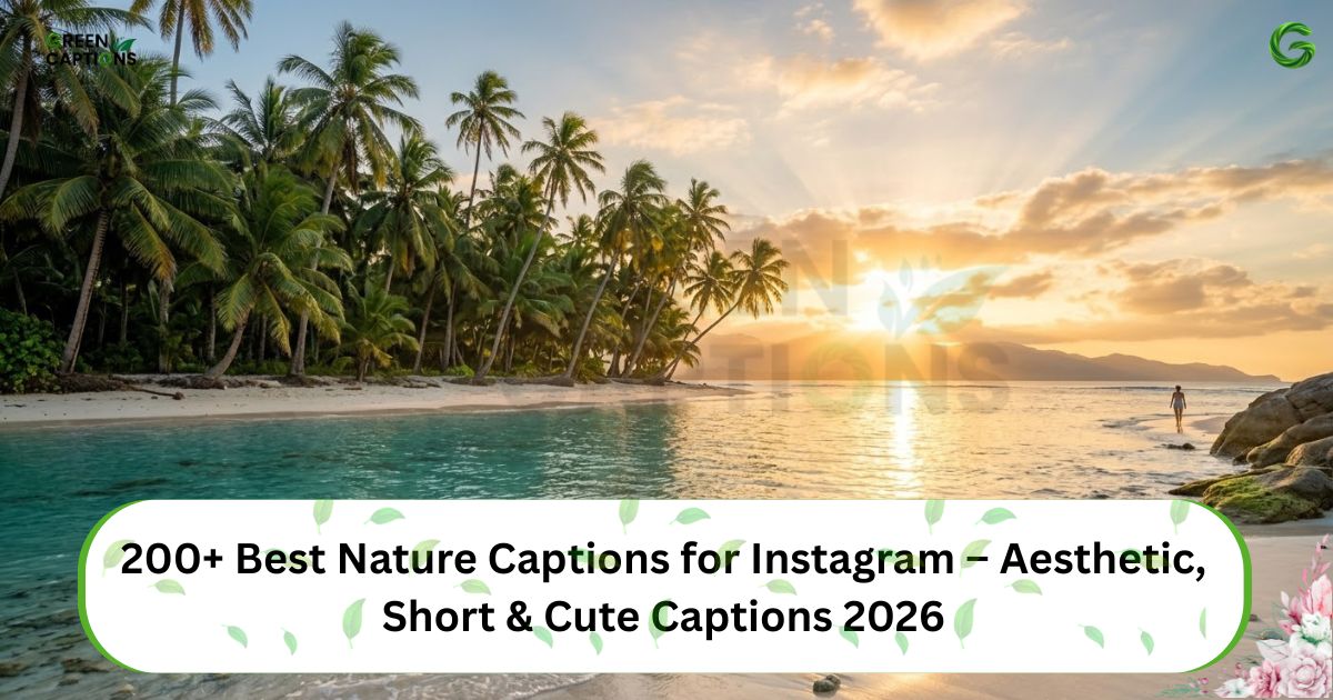 200+ Best Nature Captions for Instagram – Aesthetic, Short & Cute Captions 2026