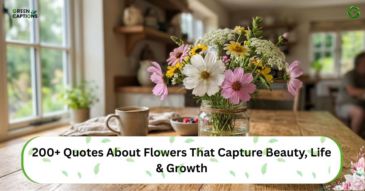 200+ Quotes About Flowers That Capture Beauty, Life & Growth