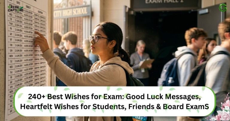240+ Best Wishes for Exam Good Luck Messages, Heartfelt Wishes for Students, Friends & Board Exams