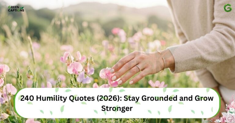 240 Humility Quotes (2026) Stay Grounded and Grow Stronger