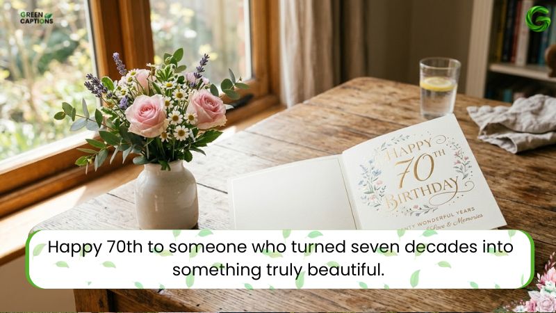 70th Birthday Wishes Heartfelt, Funny Messages, Quotes 