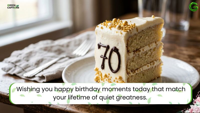 70th Birthday Wishes