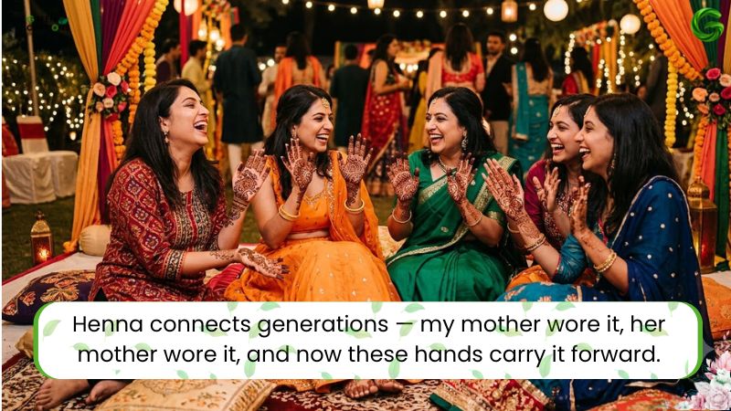 Best Mehndi Captions for Instagram Short, Bridal, English & Mehndi Function