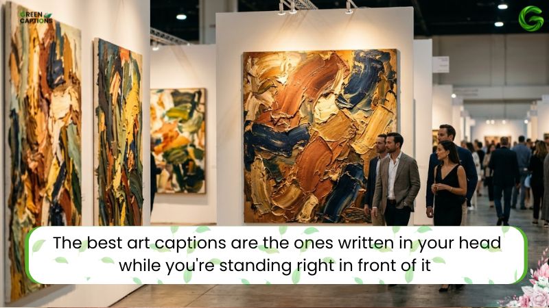 Captions for Art Exhibition Witty, Aesthetic, Deep & Instagram-Ready