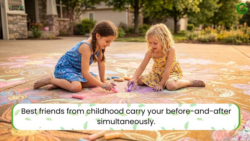 Childhood Friends Quotes for Instagram