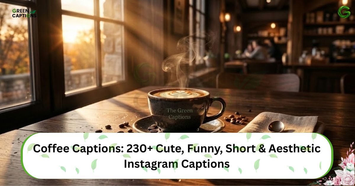 Coffee Captions 230+ Cute, Funny, Short & Aesthetic Instagram Captions