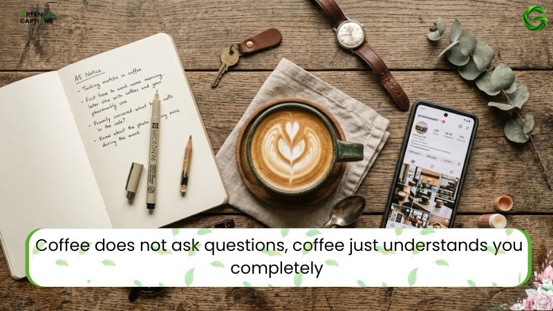 Coffee Captions Cute, Funny, Short & Aesthetic Instagram Captions
