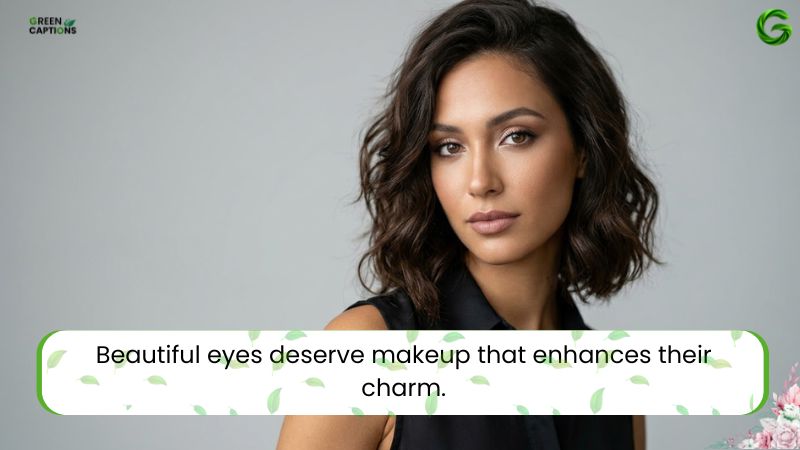 Eyes Captions for Instagram Cute, Aesthetic