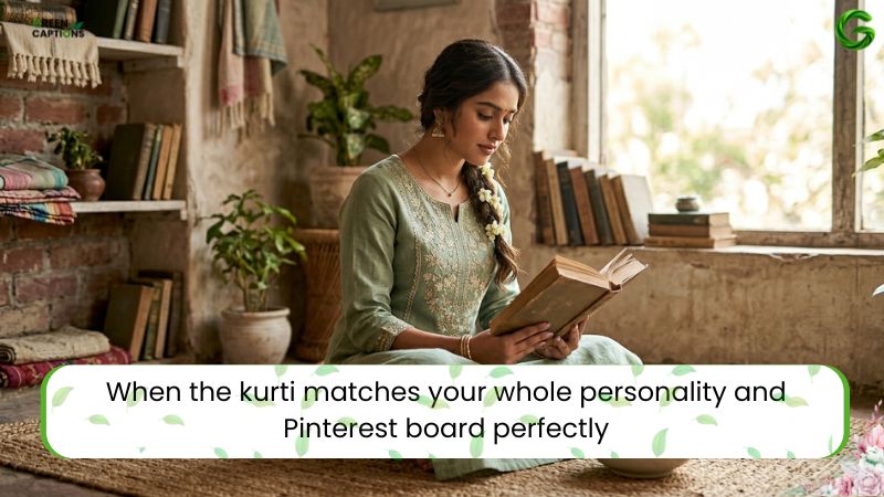 Kurti Captions for Instagram in English for Girls