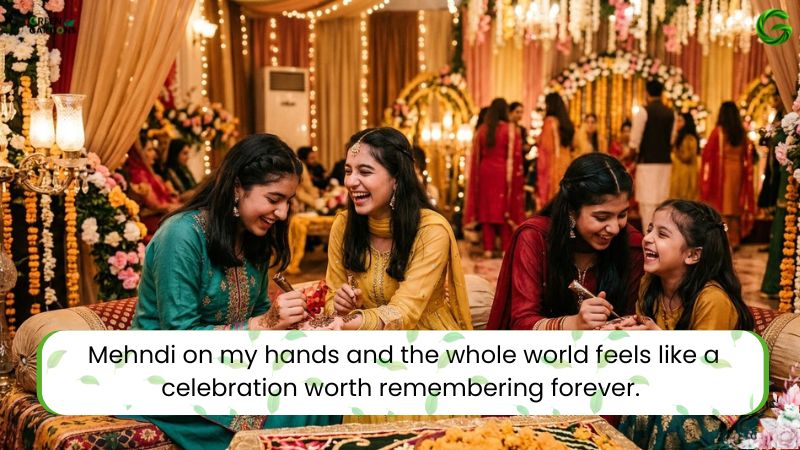 Mehndi Captions for Instagram 