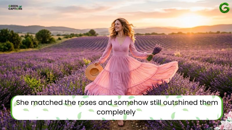 Pink Dress Captions for Instagram