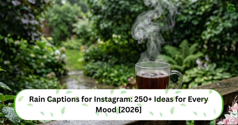 Rain Captions for Instagram 250+ Ideas for Every Mood [2026]