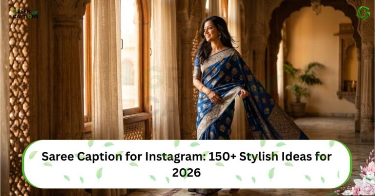 Saree Caption for Instagram 150+ Stylish Ideas for 2026
