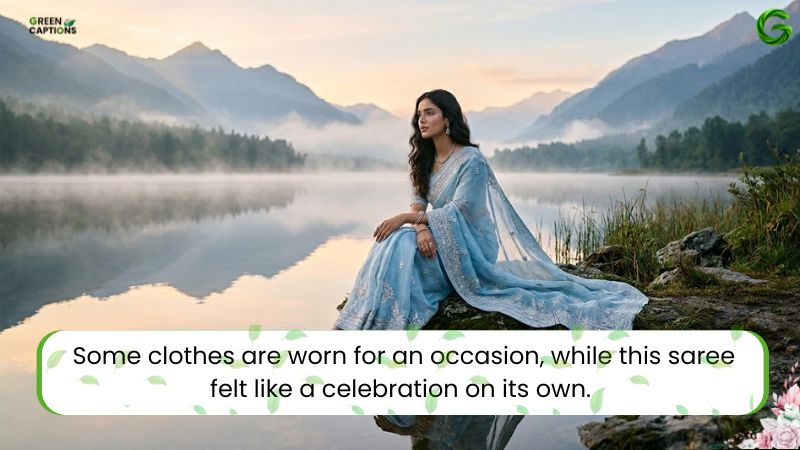 Saree Captions For Instagram in English