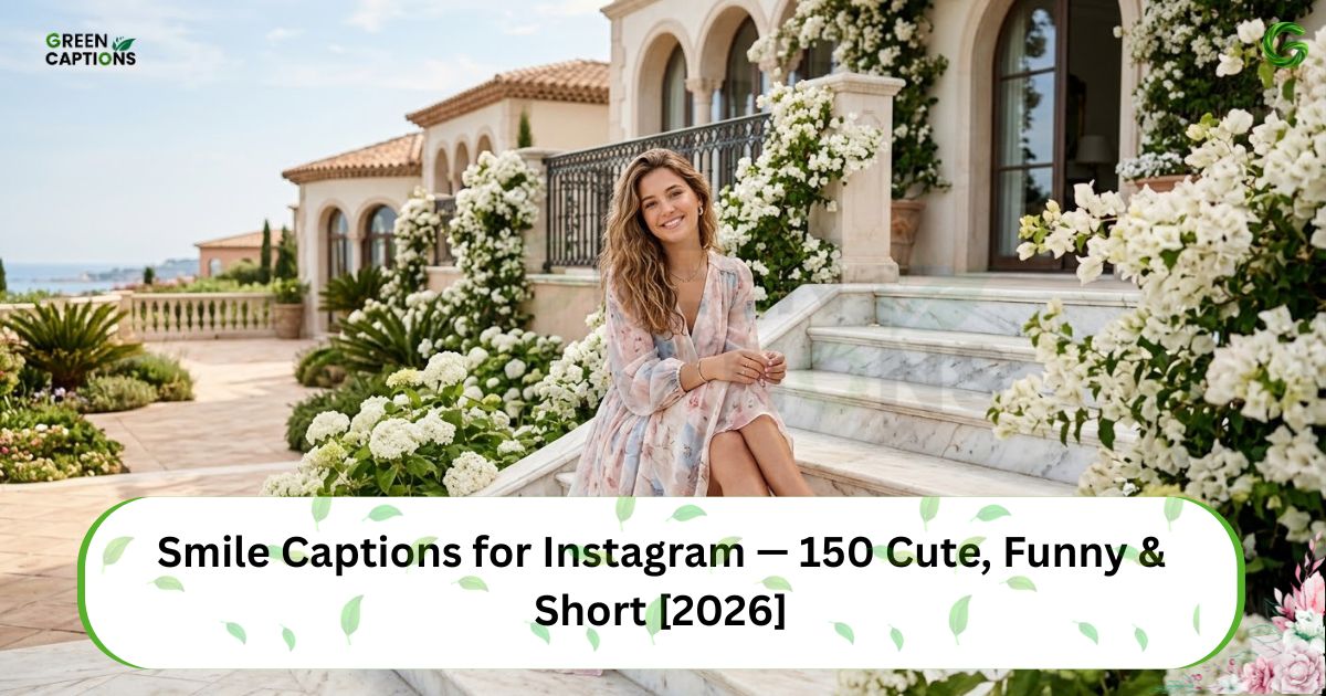 Smile Captions for Instagram — 150+ Cute, Funny & Short [2026]