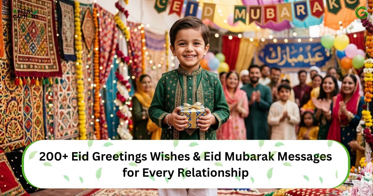 200+ Eid Greetings Wishes & Eid Mubarak Messages for Every Relationship