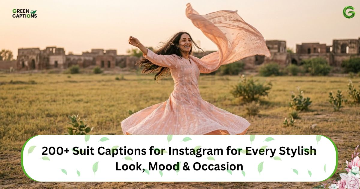 200+ Suit Captions for Instagram for Every Stylish Look, Mood & Occasion