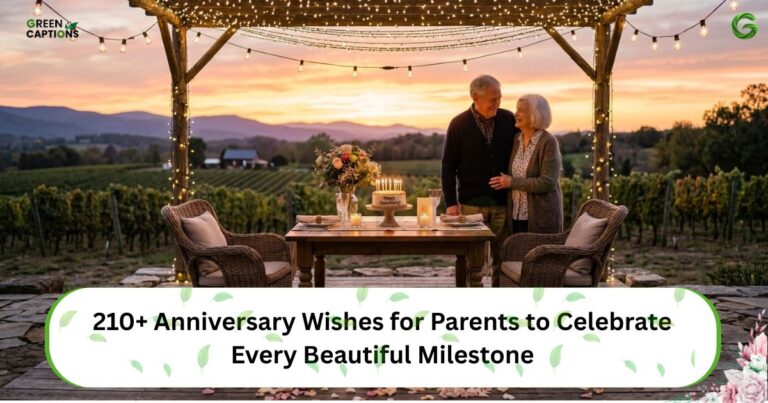 210+ Anniversary Wishes for Parents to Celebrate Every Beautiful Milestone