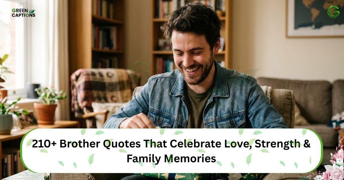 210+ Brother Quotes That Celebrate Love, Strength & Family Memories