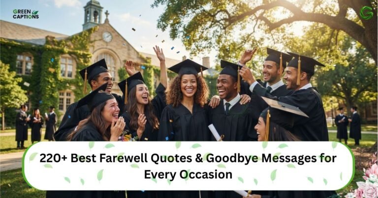 220+ Best Farewell Quotes & Goodbye Messages for Every Occasion