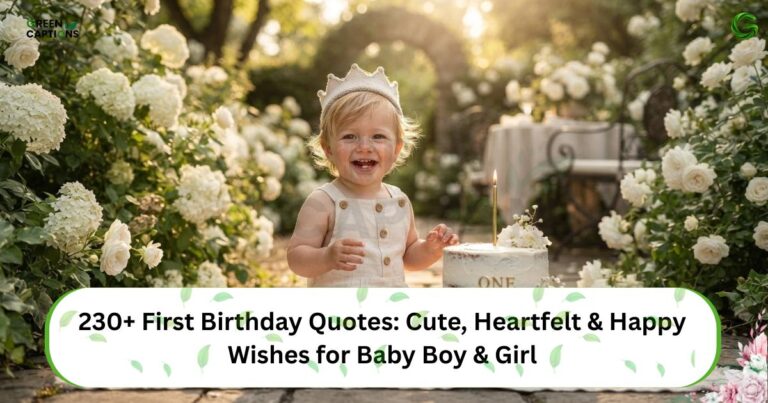 230+ First Birthday Quotes Cute, Heartfelt & Happy Wishes for Baby Boy & Girl
