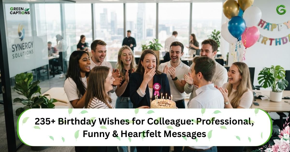 235+ Birthday Wishes for Colleague Professional, Funny & Heartfelt Messages