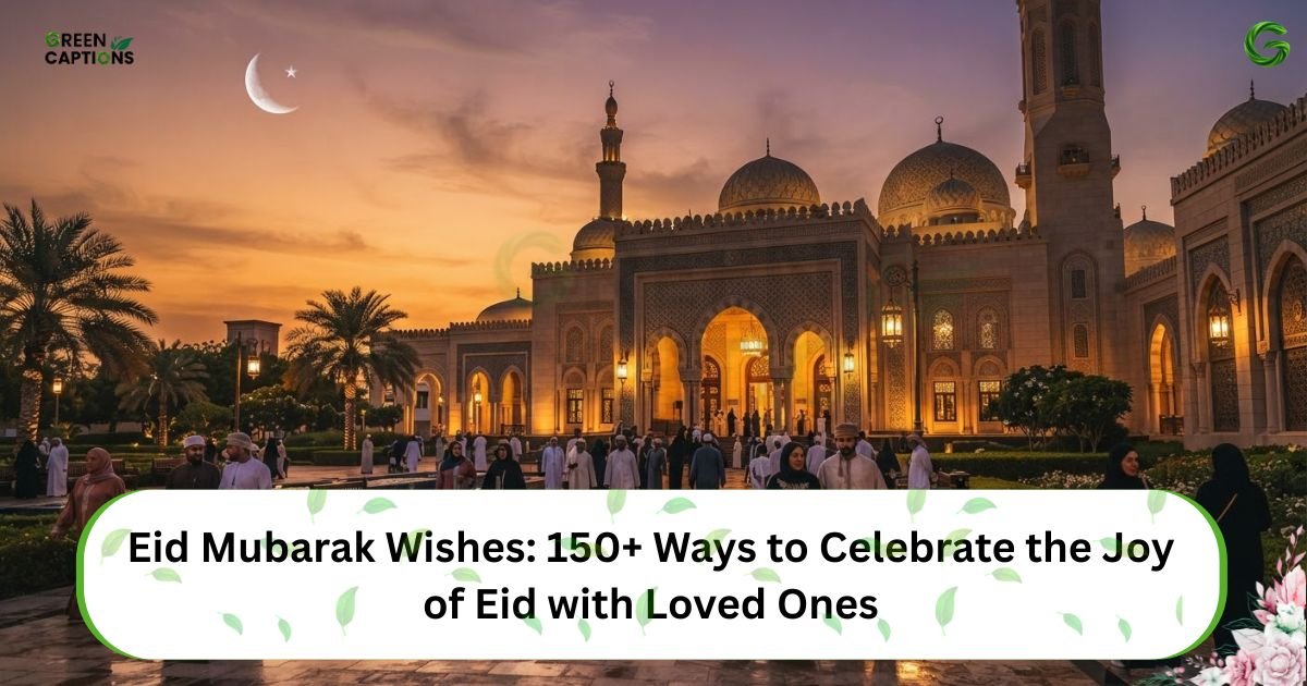 Eid Mubarak Wishes 150+ Ways to Celebrate the Joy of Eid with Loved Ones