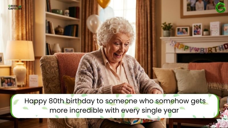 Best 80th Birthday Wishes