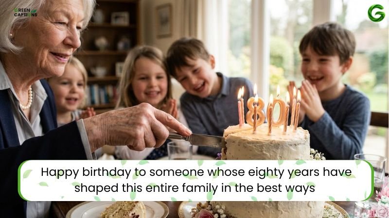 Heartfelt 80th Birthday Wishes 