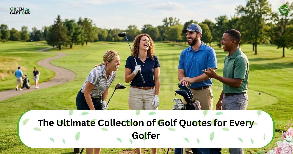 The Ultimate Collection of Golf Quotes for Every Golfer